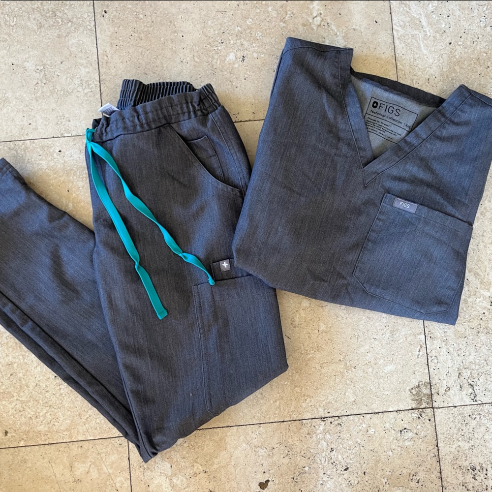 Figs Graphite Yola And Catarina Set Gem